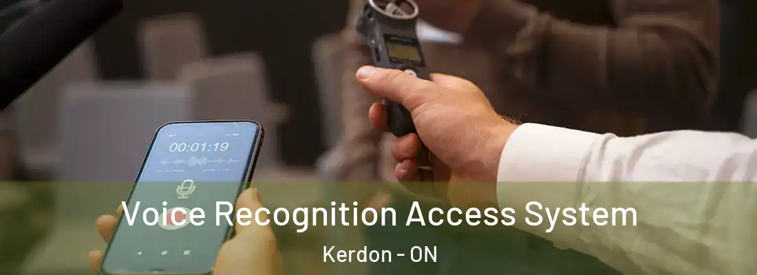  Voice Recognition Access System Kerdon - ON