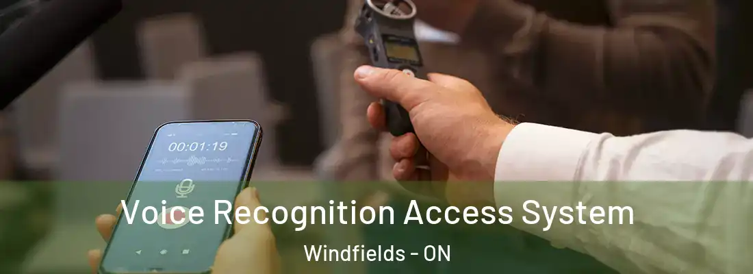  Voice Recognition Access System Windfields - ON