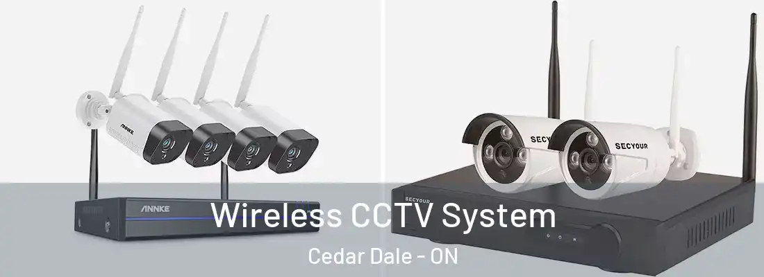 Wireless CCTV System Cedar Dale - ON