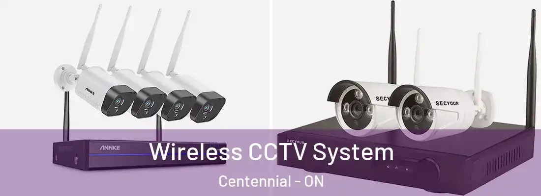  Wireless CCTV System Centennial - ON