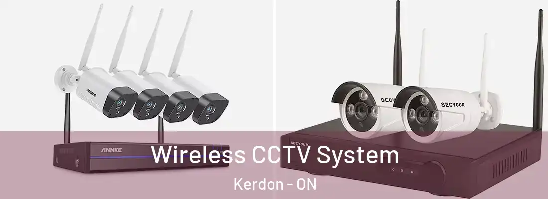  Wireless CCTV System Kerdon - ON
